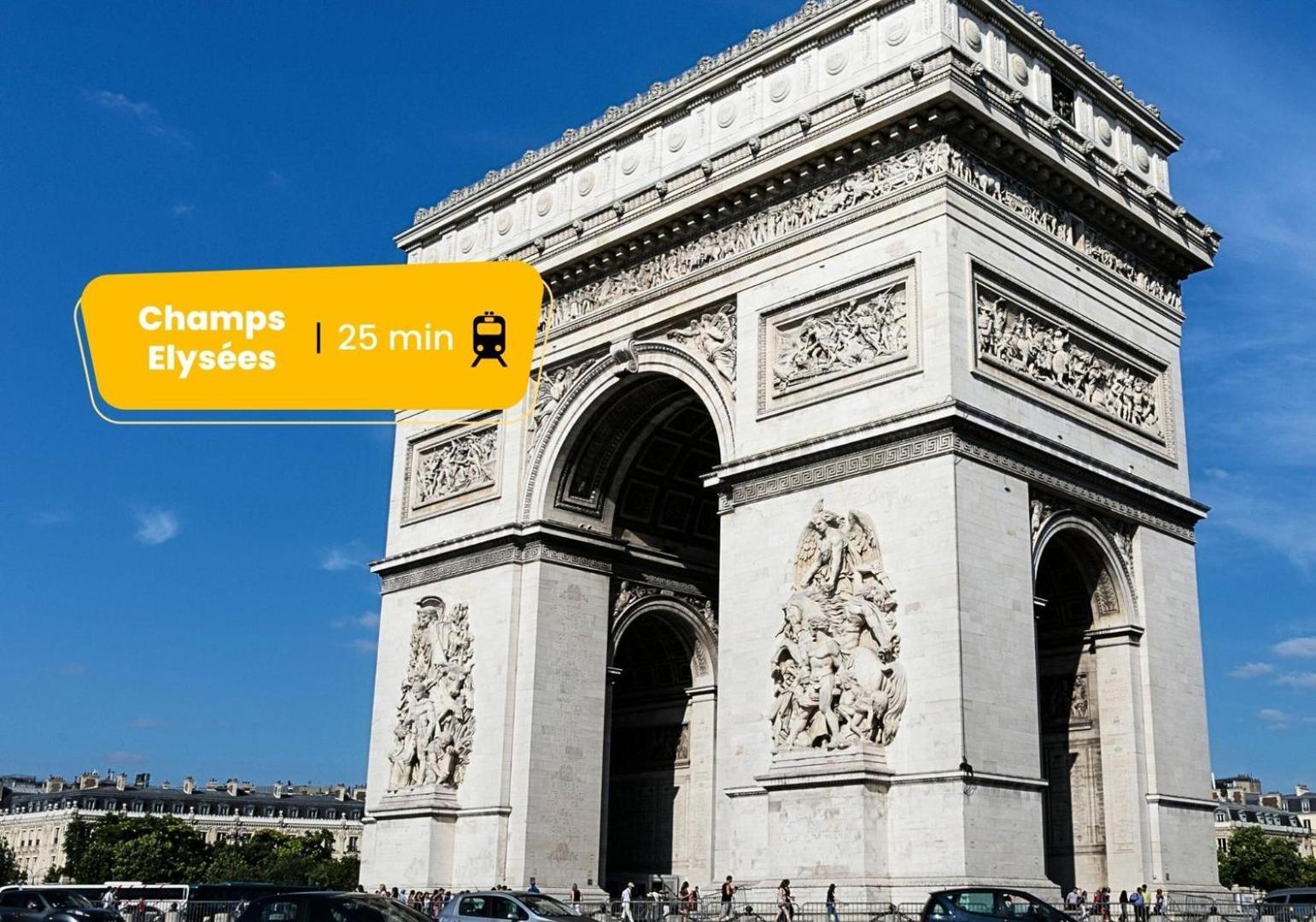 124 Suite Beata - Superbe Appartement A باريس المظهر الخارجي الصورة